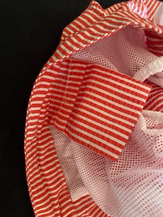 Bañador hombre Talla XL Rayas Rojas