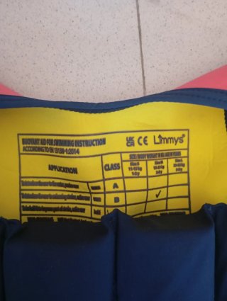 Chaleco natación Limmys 15-23 kg o 23-32kg
