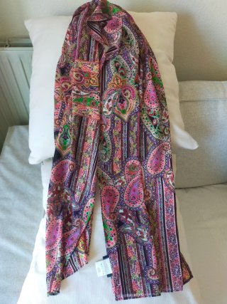 Foulard Seda Largo Liola Multicolor