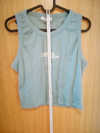 Pull and Bear Top sin mangas Talla XL