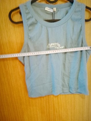 Pull and Bear Top sin mangas Talla XL