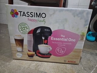 Cafetera Tassimo Happy Friendly Bosch Roja