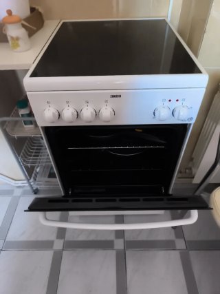 Vitrocerámica Zanussi Blanca 60/50/85