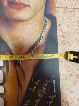 Póster película "Mentiras y gordas" firmado