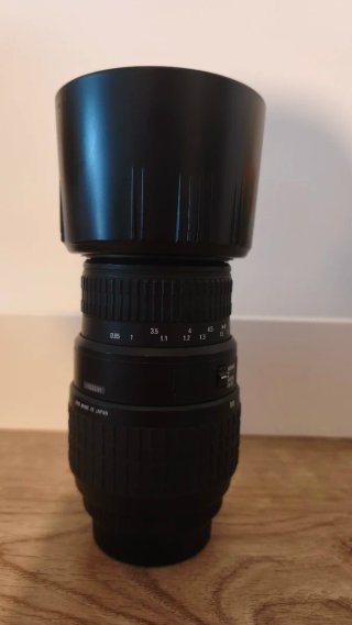 Sigma 70-300mm 1:4-5.6 DL Macro Super AF. Nikon