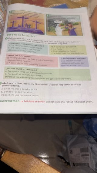 Libros de primaria de musica y relogion de 4•