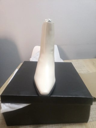Botines PrettyLittleThing Blancos