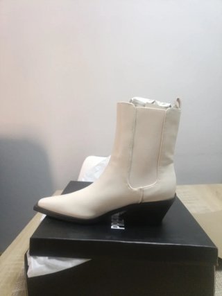 Botines PrettyLittleThing Blancos