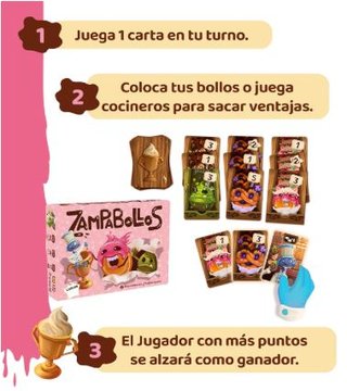 Juego de mesa Zampabollos