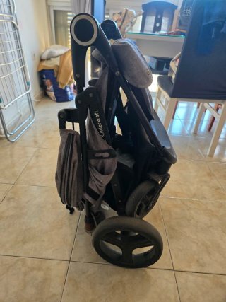 Silla de paseo Kinderkraft gris