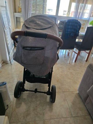 Silla de paseo Kinderkraft gris