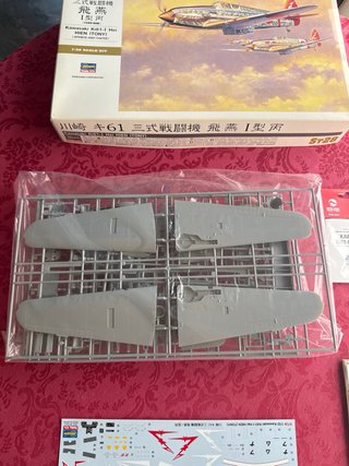Maqueta Avión Kawasaki Ki61-I Hei Hien Tony