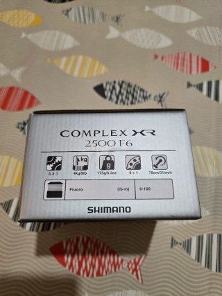 CARRETE SHIMANO COMPLEX XR 2500 F6