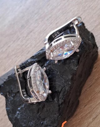 Pendientes S925 con Circonitas