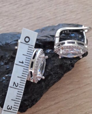 Pendientes S925 con Circonitas