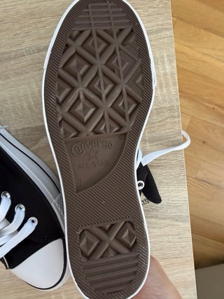 Converse All Star Botas Negras lift hi