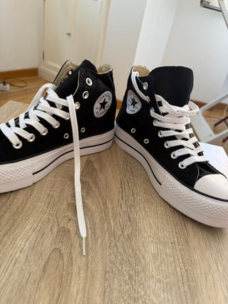 Converse All Star Botas Negras lift hi