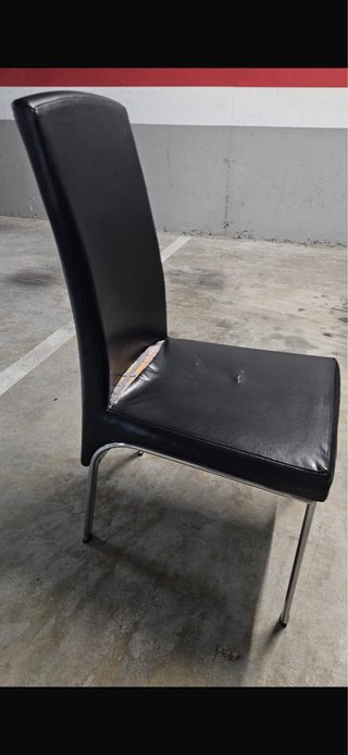 Sillas comedor negras
