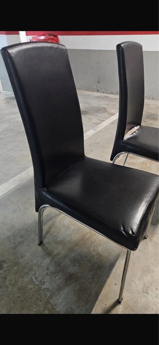 Sillas comedor negras