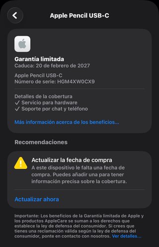 Apple Pencil A3085 Tipo C