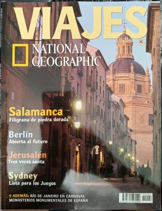4 Primeras Revistas Viajes National Geographic