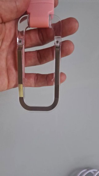 Lámpara LED rosa recargable USB