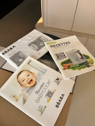 Robot cocina Babycook BÉABA vapor/mezclador