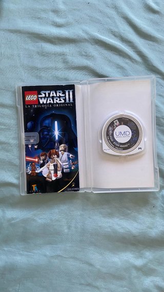 Lote 4 Giochi PSP: Tomb Raider, PES 6, Star Wars