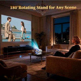 Proiettore Portatile 1080P Nativo 16000 Lumen WiFi
