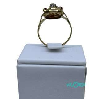 Anillo Oro 18K Circonitas
