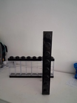 2 Estanterías Lego 38.5x4.5cm x17.5