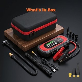 Arrancador 9000A Compresor 150 PSI 12V NUEVO