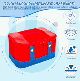 Estuche Nintendo Switch Mario Bros
