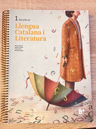 Libro Lengua Catalana y Literatura 1o Bachillerato