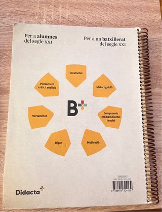 Libro Lengua Catalana y Literatura 1o Bachillerato