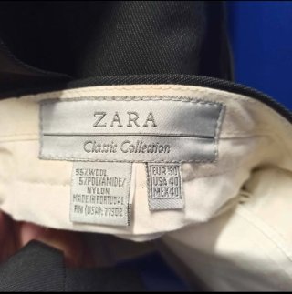 Traje de caballero negro