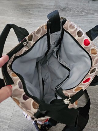 Bolso carrito bebé lunares