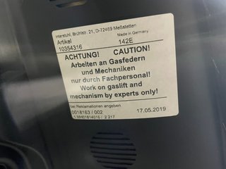 5 Sillas de Oficina Interstuhl Buen Estado