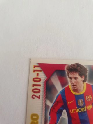 Cromo Messi FC Barcelona 2010-11