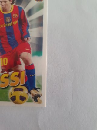 Cromo Messi FC Barcelona 2010-11