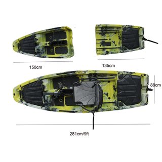 Kayak de Pesca Desmontable