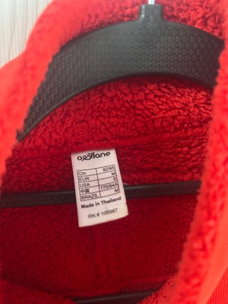 Chaqueta polar Quechua roja