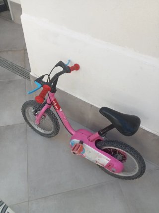 Bicicleta infantil 14 rosa