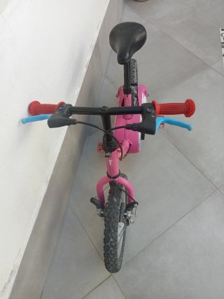 Bicicleta infantil 14 rosa