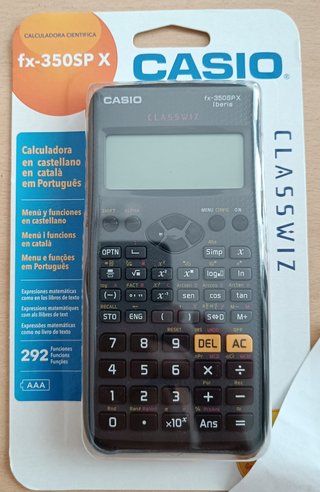 Calculadora Científica Casio fx-350SP X