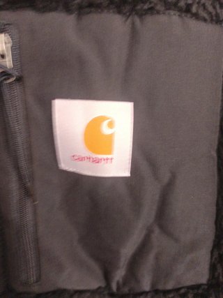 Chaqueta Carhartt Negra Polar