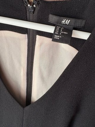 Vestido H&M Negro Talla S