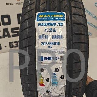 JUEGO 2 NEUMATICOS 205/55 R16 MAXTREK NUEVO