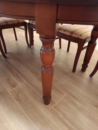 Mesa comedor extensible pino soriano