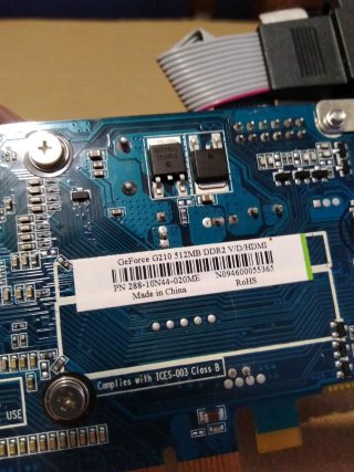 Tarjeta Gráfica Nvidia HDMI PCI Express 512